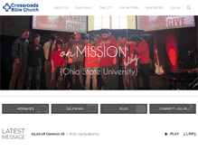 Tablet Screenshot of crossroads-bible.org